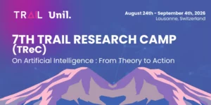 TRAIL RESEARCH CAMP 2026 - Lausanne